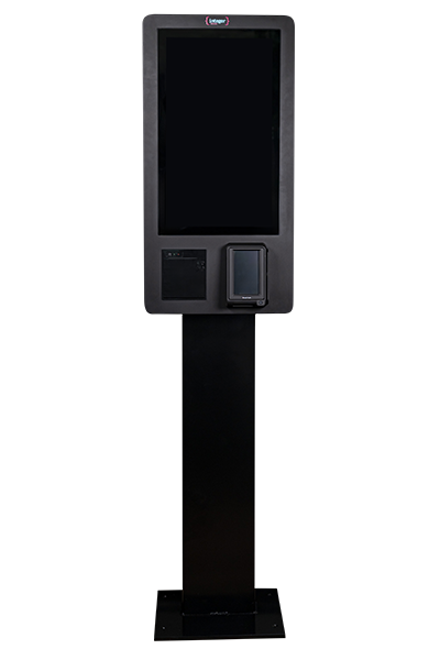 Floor Standing Kiosk Ordering System from Integer Lets Order Food