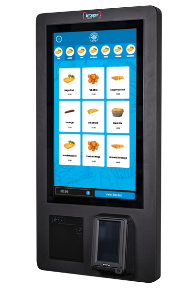 Wall Mounted Kiosk Ordering System from Integer Lets Order Food